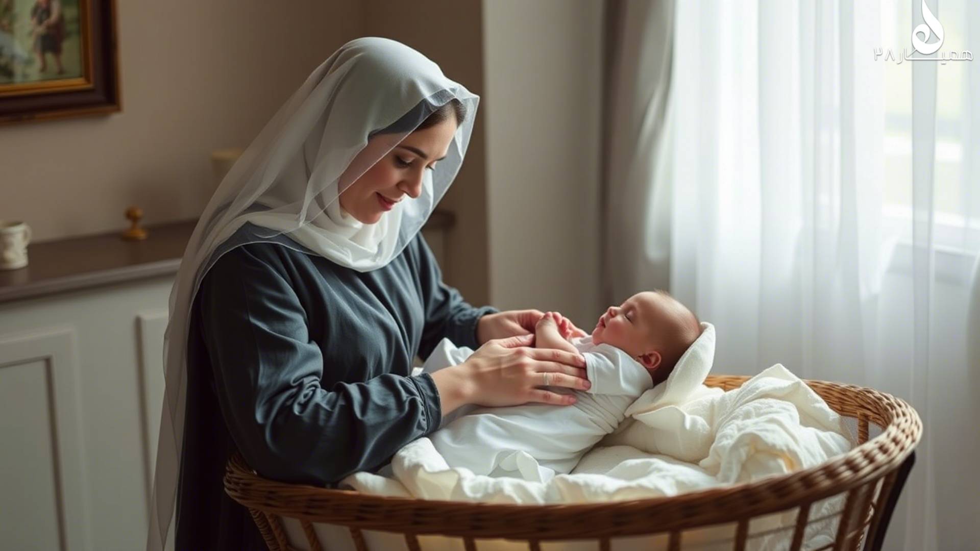 در تربیت دخترانه، علاوه بر همسری نقش مادری هم از اهمیت ویژه‌ای برخوردار است.